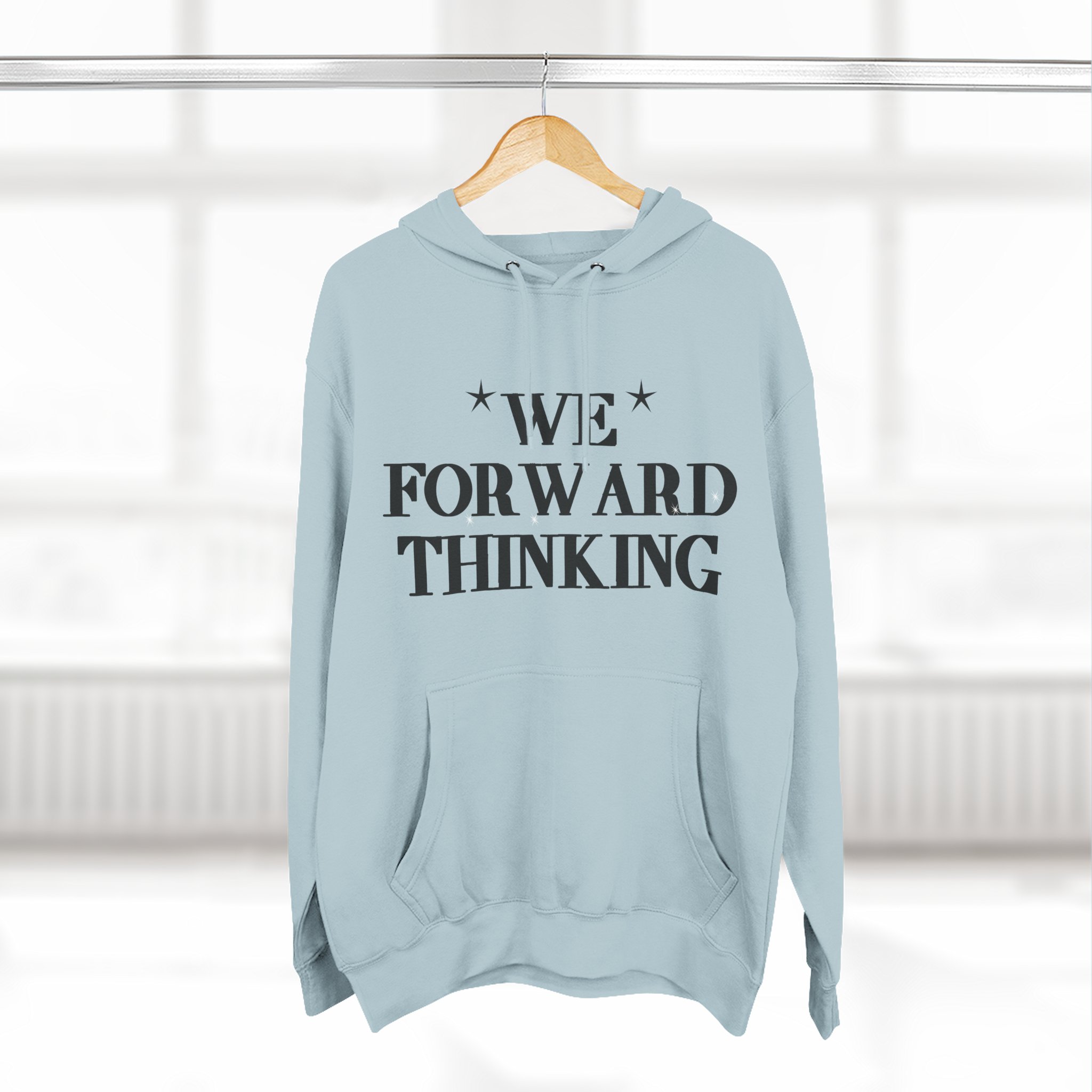 We Forward Thinking Hoodie | Inspirational Typographic & Illustration Back Design NikoNice - Image 24