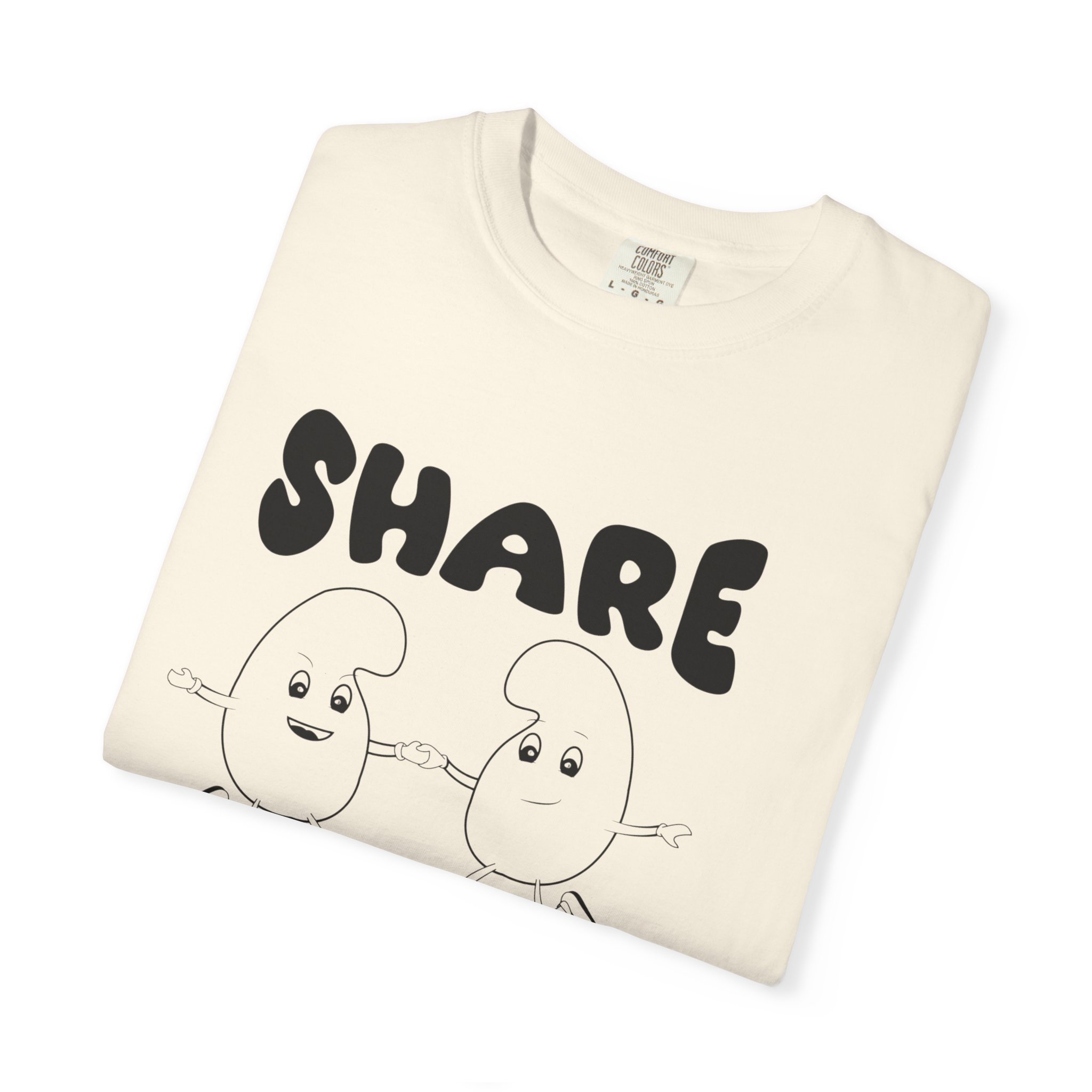 Share Your Spare T-Shirt | Cute Kawaii Beans Illustration| NikoNice - Image 11