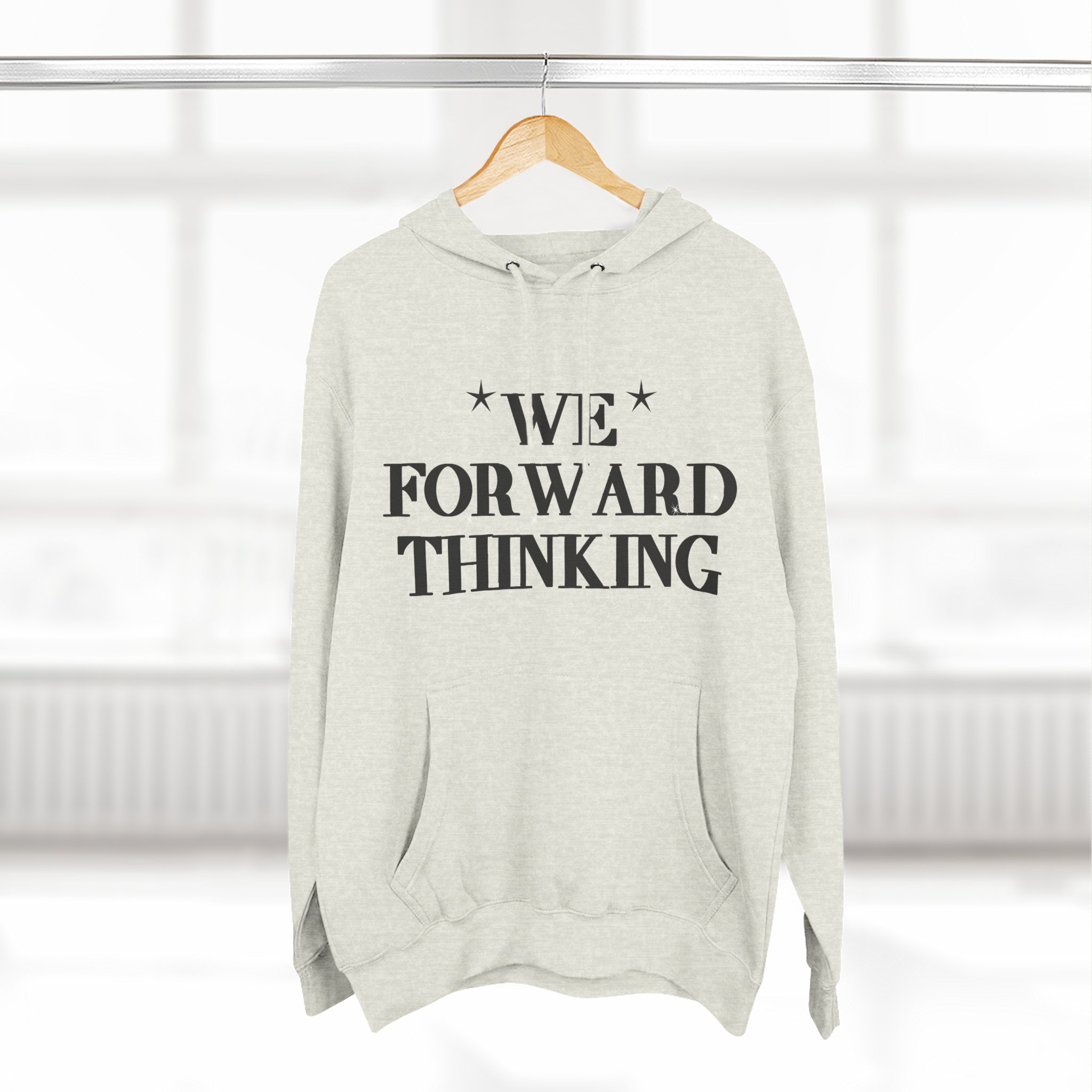 We Forward Thinking Hoodie | Inspirational Typographic & Illustration Back Design NikoNice - Image 20