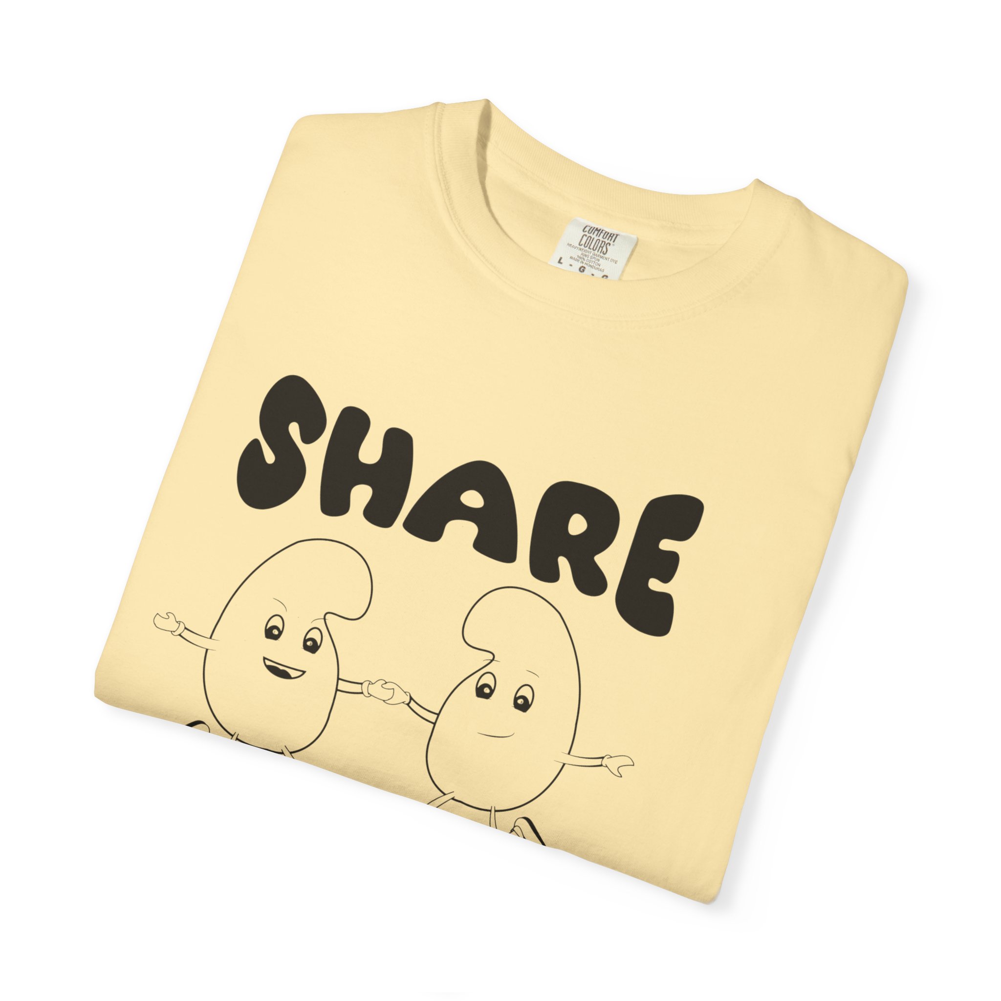 Share Your Spare T-Shirt | Cute Kawaii Beans Illustration| NikoNice - Image 15