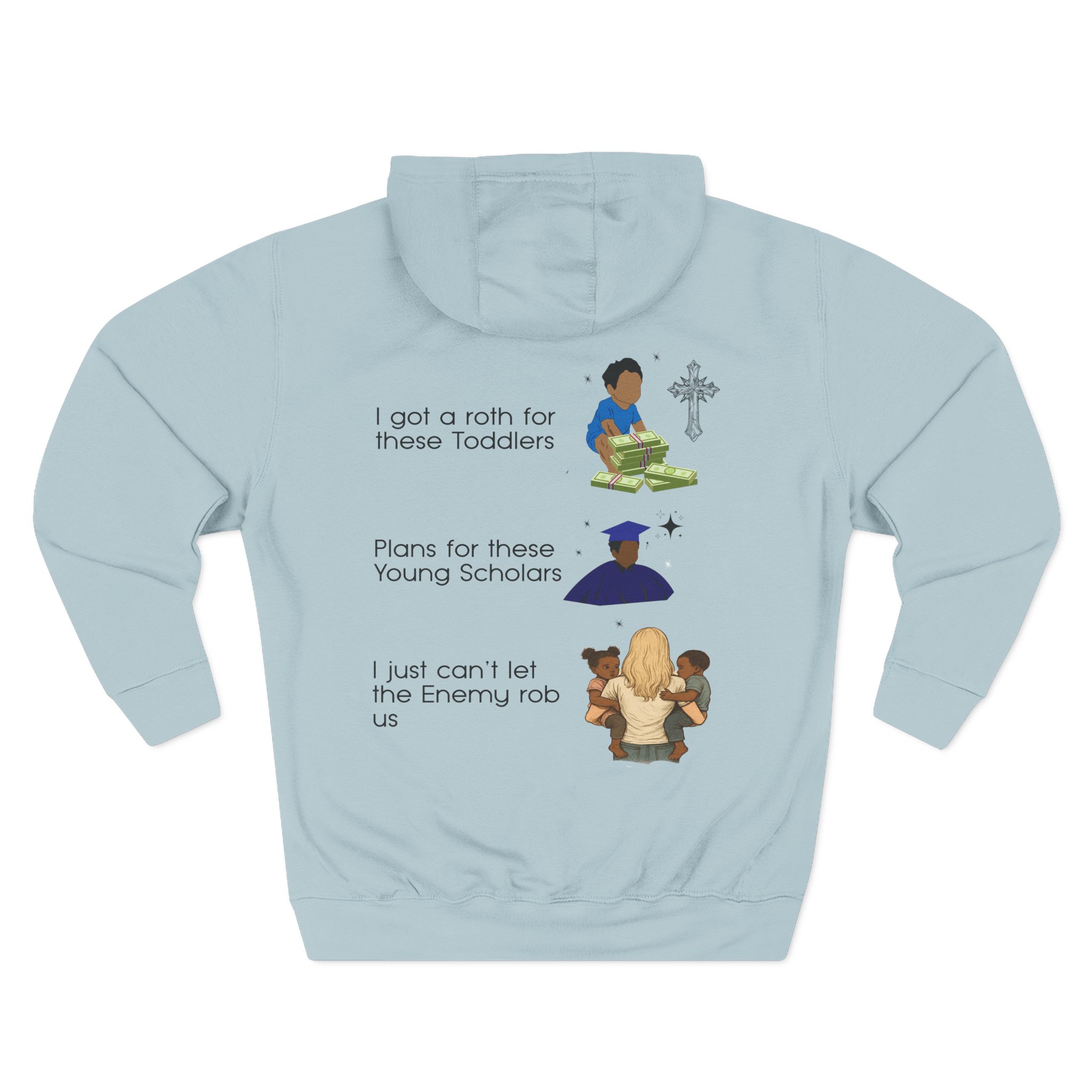 We Forward Thinking Hoodie | Inspirational Typographic & Illustration Back Design NikoNice - Image 22