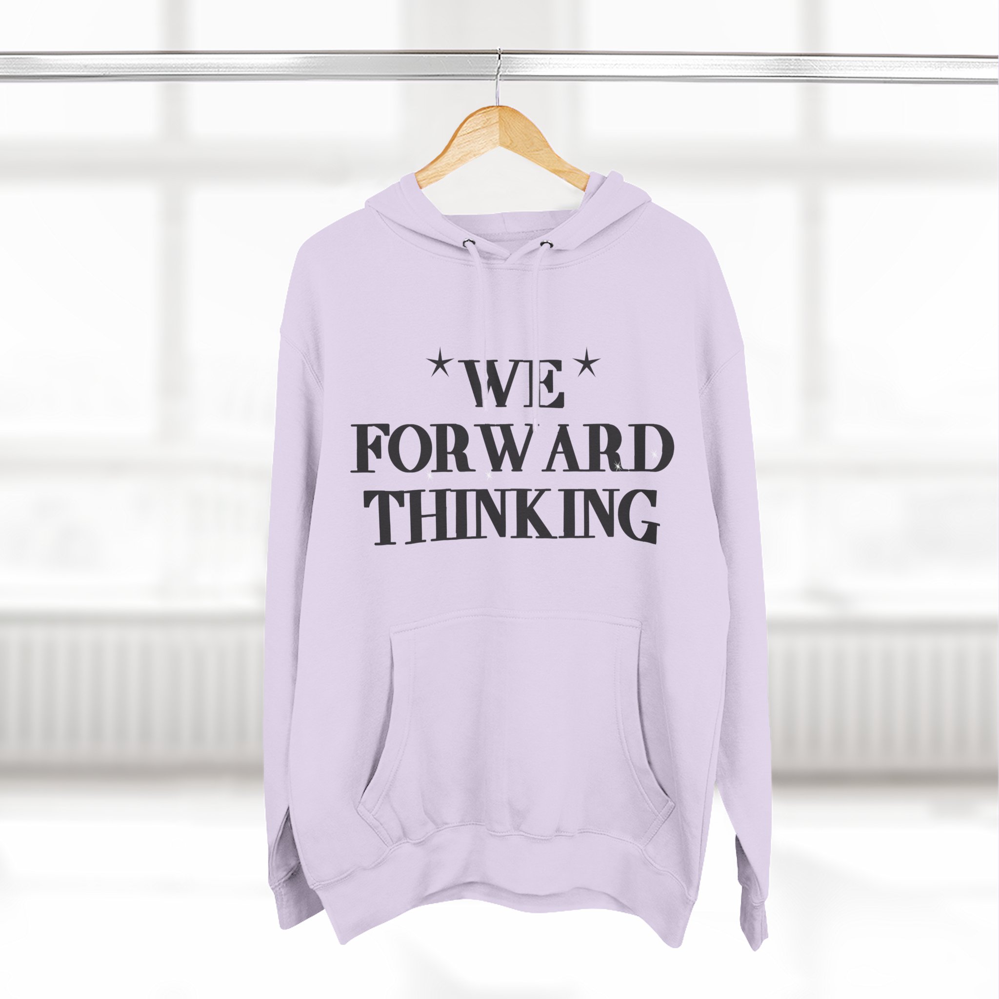We Forward Thinking Hoodie | Inspirational Typographic & Illustration Back Design NikoNice - Image 28