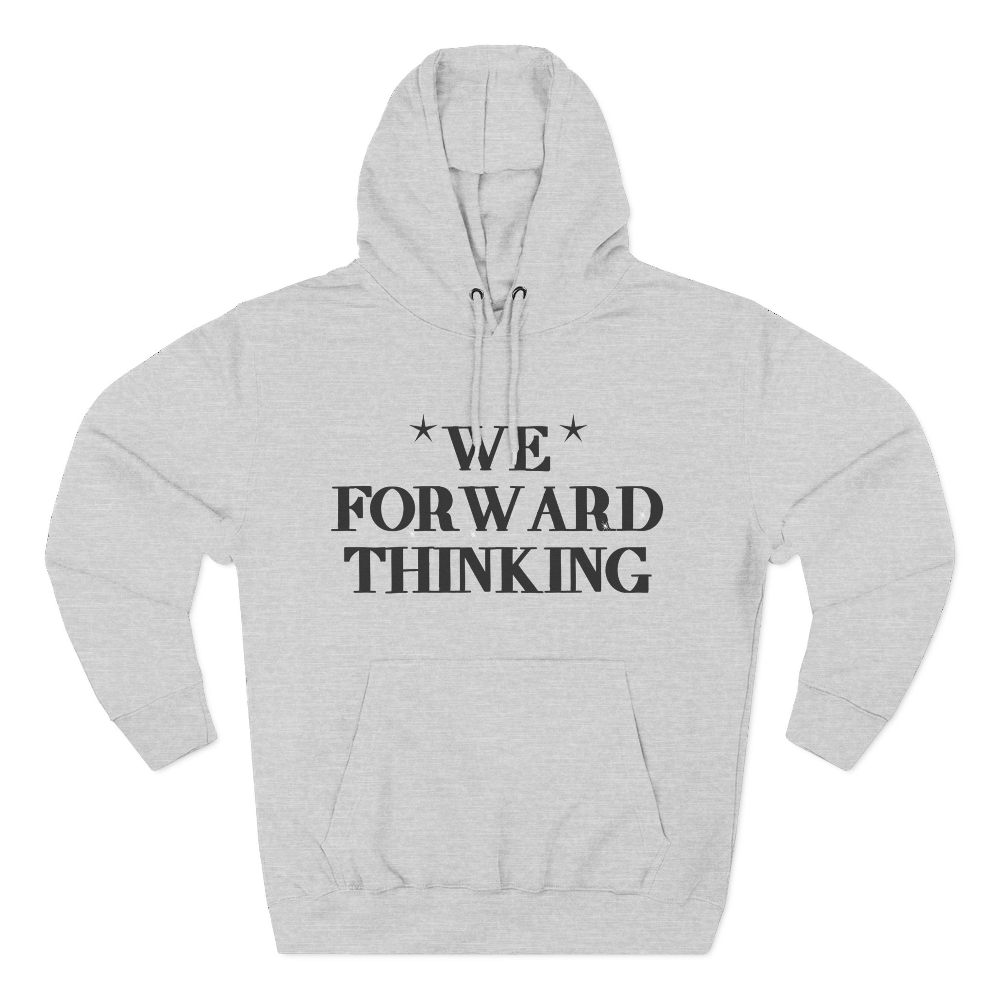 We Forward Thinking Hoodie | Inspirational Typographic & Illustration Back Design NikoNice - Image 5